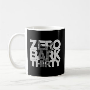 Mug Zero Bark Trente Militaire Malinois Belge Uni