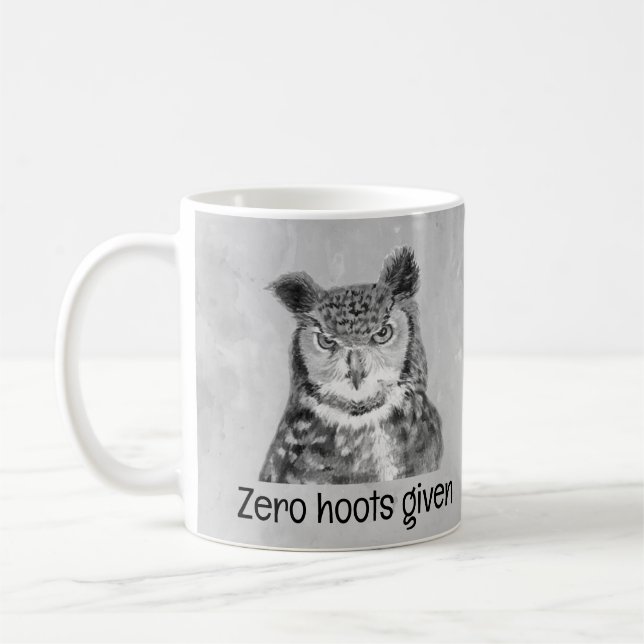 Mug Zéro coups donnés plaisir sarcastique (Gauche)