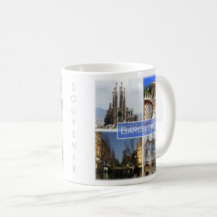 Mug zES010 BARCELONE, Espagne, Europe,
