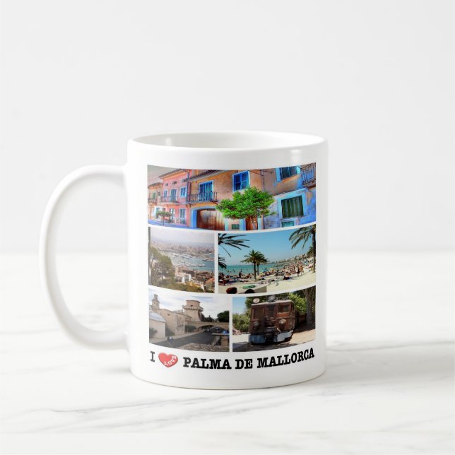 Mug zES020 PALMA DE MALLORCA, Espagne, (Gauche)