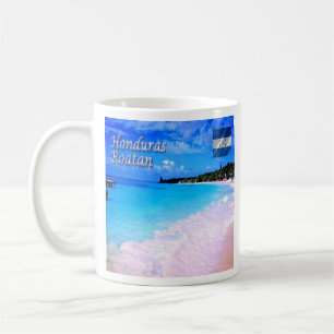 Mug zHN008 ROATAN Bay Islands, Honduras,