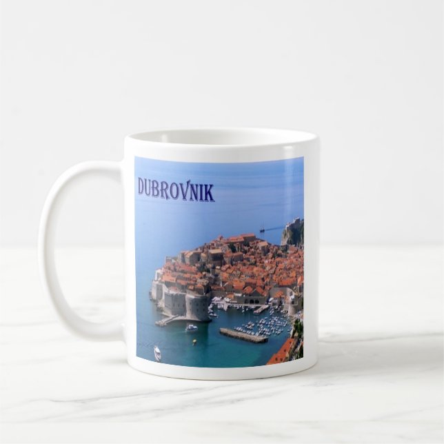 Mug zHR017 DUBROVNIK, Croatie, (Gauche)