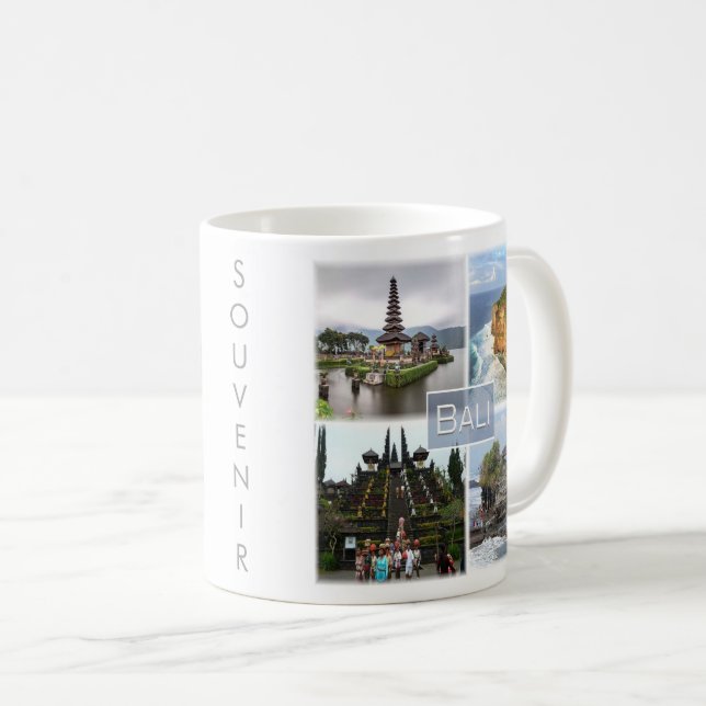 Mug zID006 BALI, Indonésie, Asie, (Devant droit)