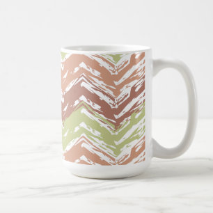 Mug Zigzag de Chevron de griffonnage d'épice