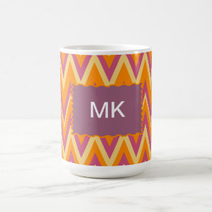 Mug Zigzag tribal aztèque