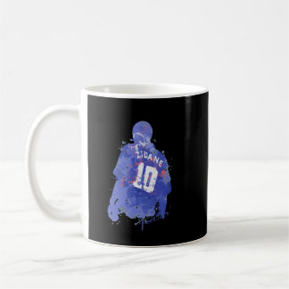 Mug Zinedine Zidane Légende d'Art Classique T Chemise