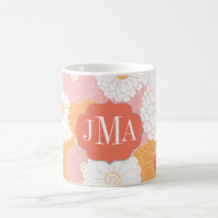 Mug Zinnia de monogramme