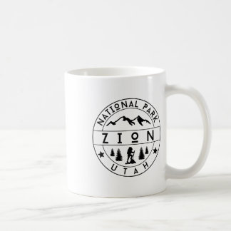 Mug Zion National Park Utah Hiker Nature Hiking Outdoo