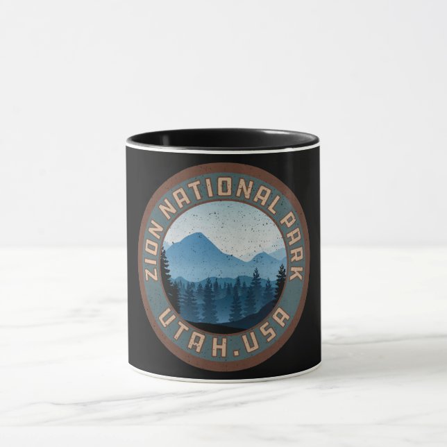 Mug Zion National Park Utah USA Nature Mountain Randon (Centre)