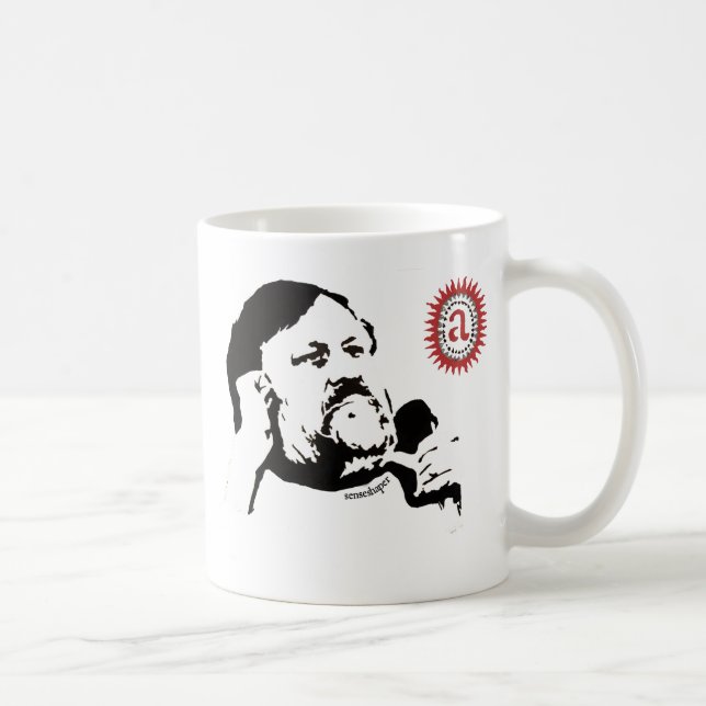 Mug Zizek contemplant l'objet petit a : Le T-shirt (Droite)
