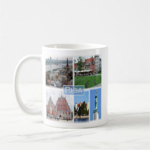 Mug zLV003 RIGA, Latvijas, Republika Lettonie,