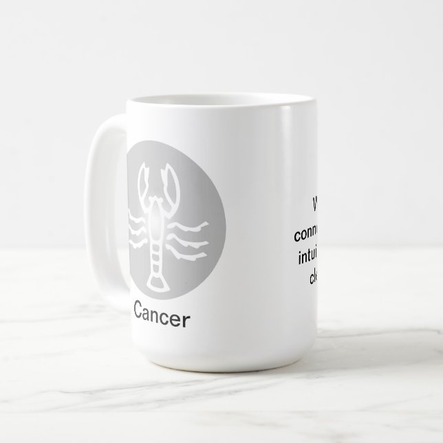Mug - Zodiac Colour for Cancer (Front Left)