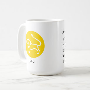 Mug - Zodiac Colour for Leo