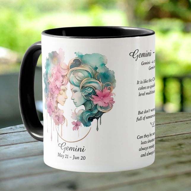 Mug Zodiac Gemini (Créateur téléchargé)