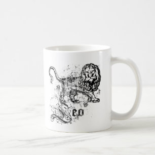 Mug Zodiac Leo Vintage