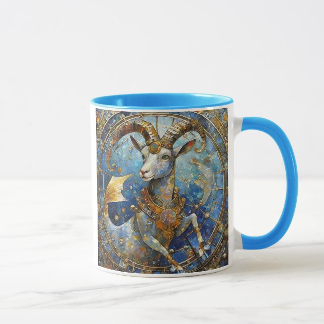 Mug Zodiaque - Capricorne Chèvre de mer (Droite)