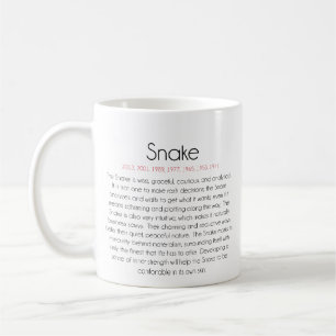 Mug Zodiaque chinois (année du serpent) 2