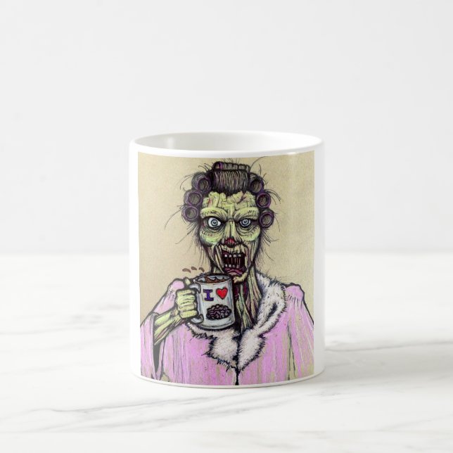 Mug zombi de café de matin (Centre)