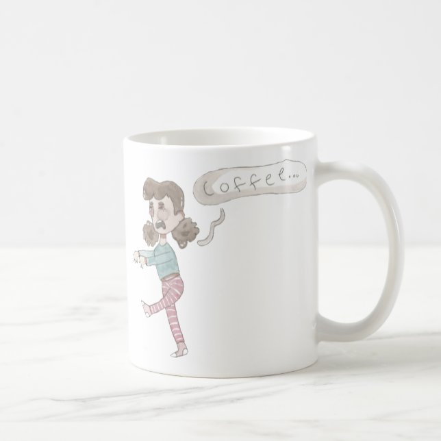 Mug Zombie de café (Droite)