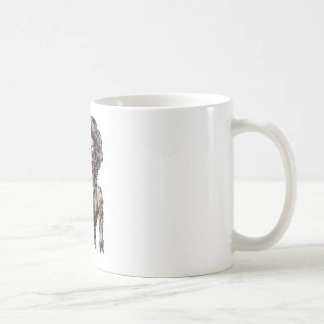 Mug zombie drôle (Droite)