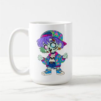 Mug Zombie Girl des années 90