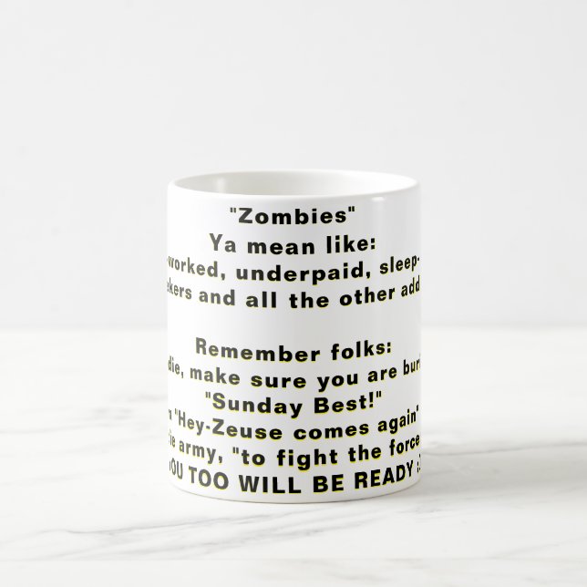 Mug "Zombies" (Centre)