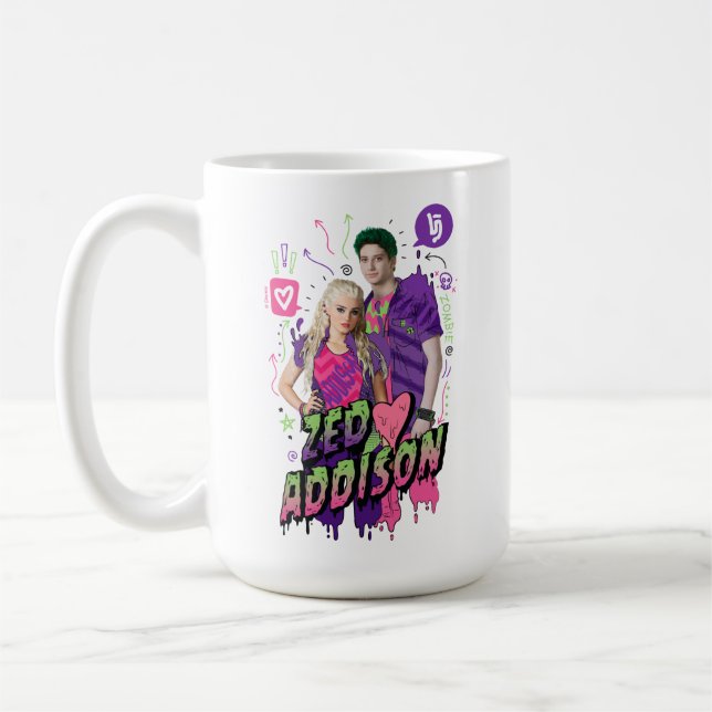 Mug Zombies 2 | Zed et Addison (Gauche)