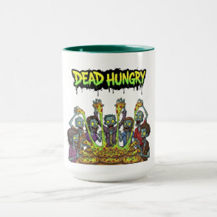 Mug Zombies Manger Pizza