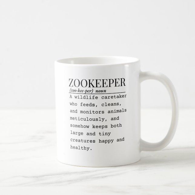 Mug Zookeeper (Droite)