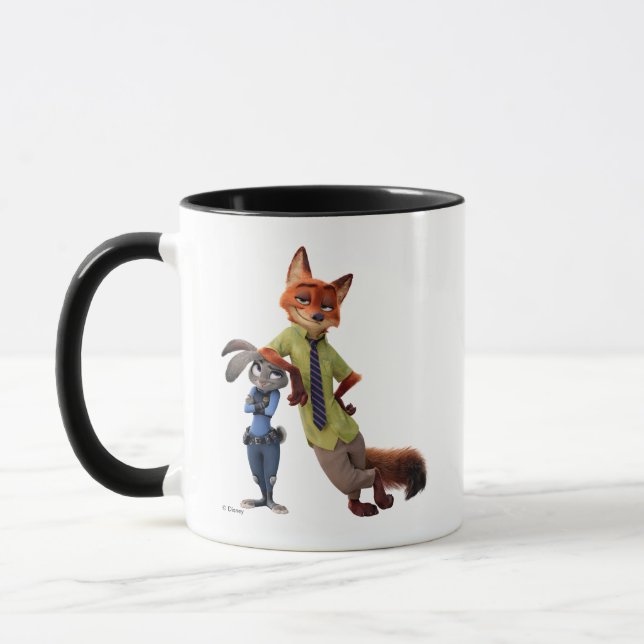 Mug Zootopia | Judy & Nick - Juste Chilling! (Gauche)