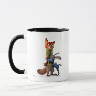 Mug Zootopie Judy & Nick - Suspect appréhendé !