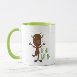 Mug Zootopie Yax - Soyez libre avec moi