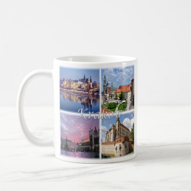 Mug zPL009 KRAKOW, Pologne, Europe, (Gauche)