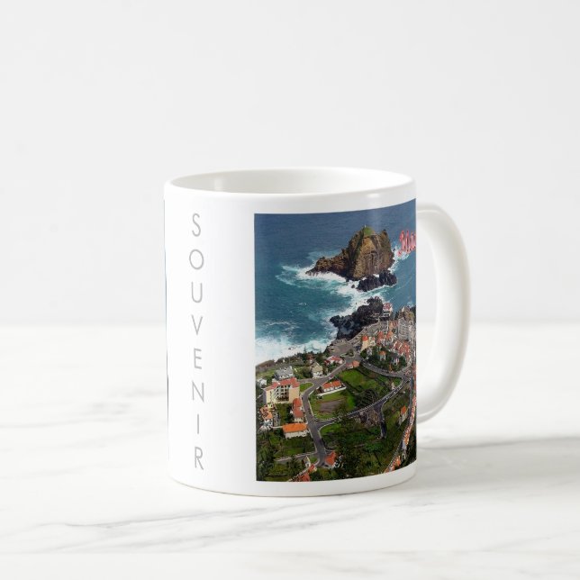 Mug zPT013 MADEIRA Port Moniz, Portugal Europe, (Devant droit)