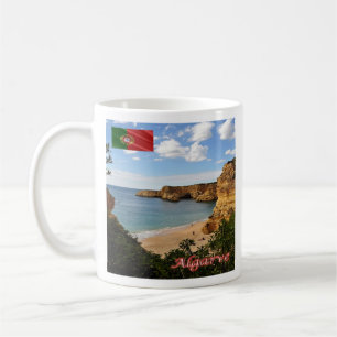 Mug zPT027 ALGARVE Beach Marinha, Portugal,
