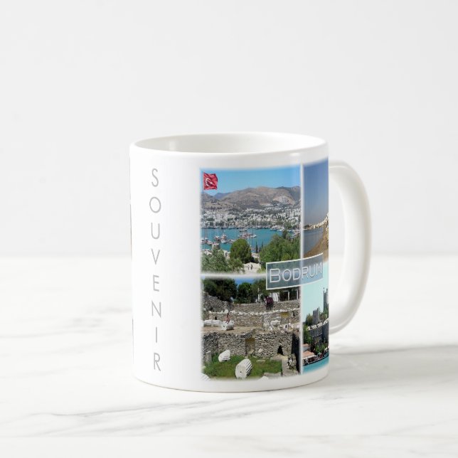 Mug zTR005 BODRUM, Turquie, Europe, (Devant droit)