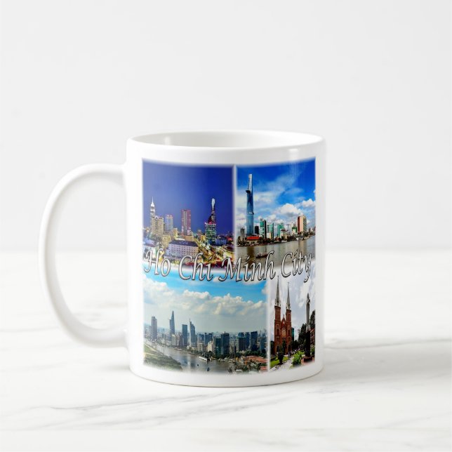 Mug zVN013 HO CHI MINH City SAIGON, Mosaïque, (Gauche)
