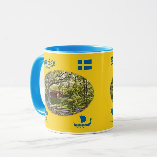 Mugg — Sverige Mug (Front Left)