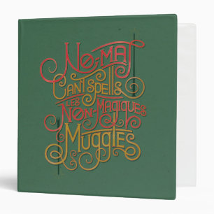 MUGGLE™ Localized Translations Graphic Binder