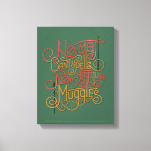 MUGGLE™ Localized Translations Graphic Canvas Print