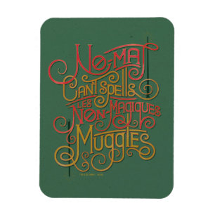 MUGGLE™ Localized Translations Graphic Magnet