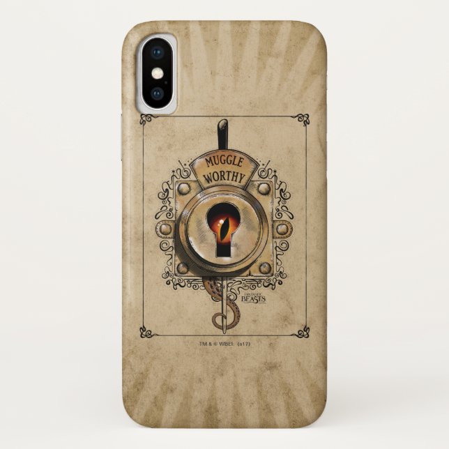 MUGGLE WORTHY™ Lock Case-Mate iPhone Case (Back)