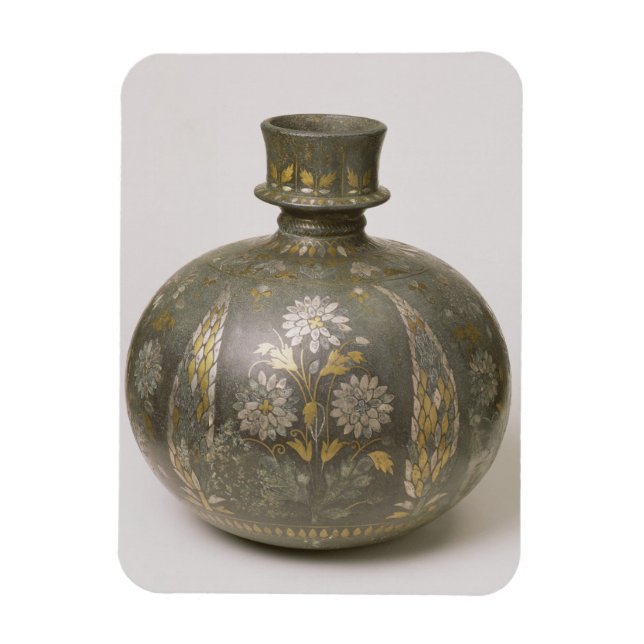 Mughal Flask (metalwork) Magnet (Vertical)