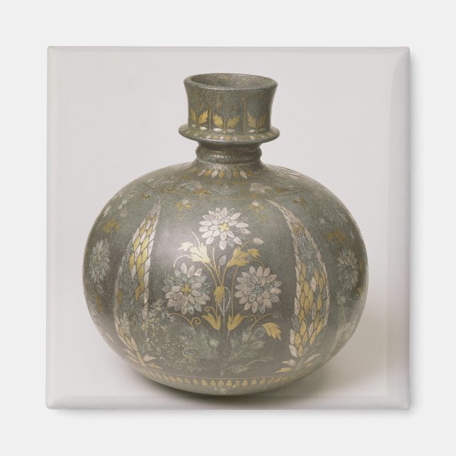 Mughal Flask (metalwork) Magnet (Front)