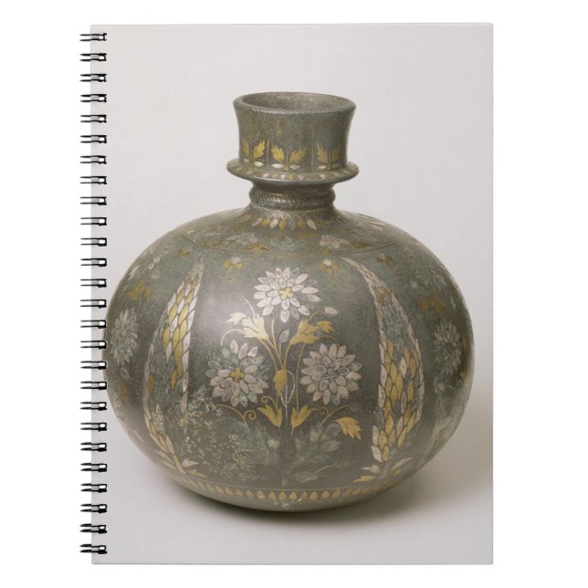Mughal Flask (metalwork) Notebook (Front)