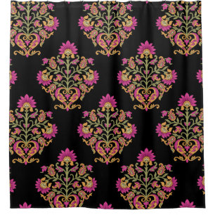 Mughal floral paisley, seamless design.
