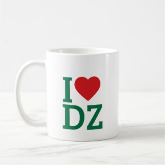 MugI ❤️ DZ Mug – Algérie Tasse de café Amour | Fie
