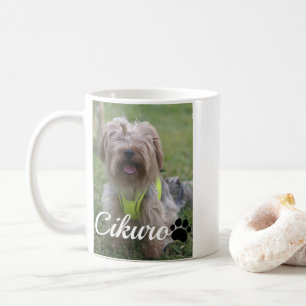 mugs add name photo pet - personalized
