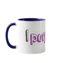 Mugs avec "Je vous pourpre" Noël