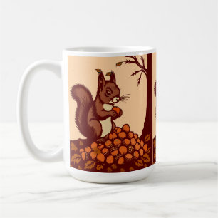 🐿️ Mugs Classique Écureuil d'Automne 